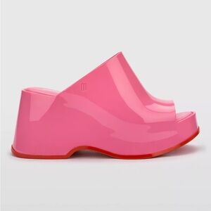 Mellisa Patty Platform Jelly Pink